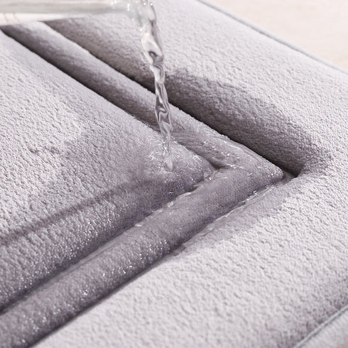 Simple Bathroom Entrance Mat